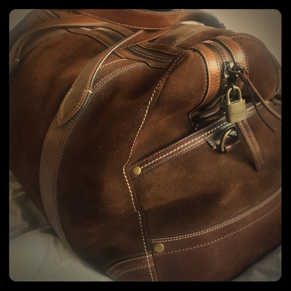 Authentic vintage COACH carry on duffel luggage - Picture 1 of 8